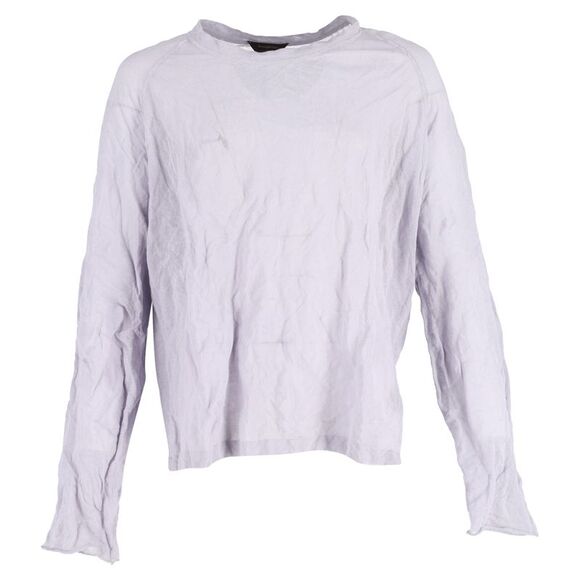 Ermenegildo Zegna Sweatshirt in Pastel Purple Cotton